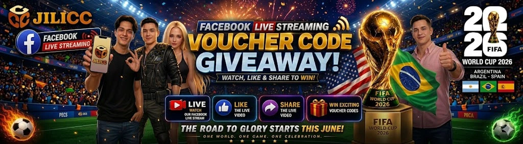 jlc LIVE-STREAM VOUCHER CODE GIVEAWAY