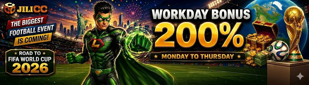jlc WORKDAYS BONUS 200%
