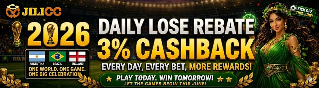 jlc DAILY LOSE REBATE CASHBACK