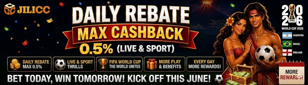 jlc DAILY REBATE 0.5%